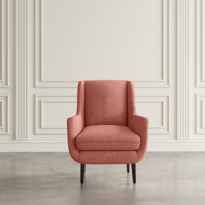 Theo Mid-Century Modern Contemporary Upholstered Accent Chair