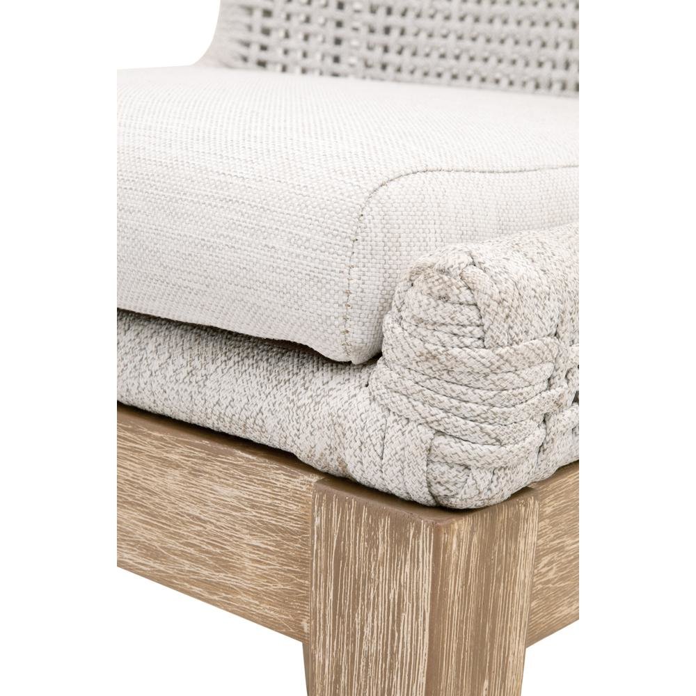 Gray Woven Chair Set – Accent Chairs Set of 2 for Living Room Seating