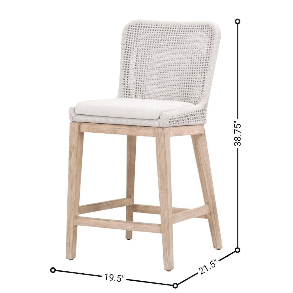 Gray Counter Stool – Wooden Counter Height Chair and Bar Chair Seating