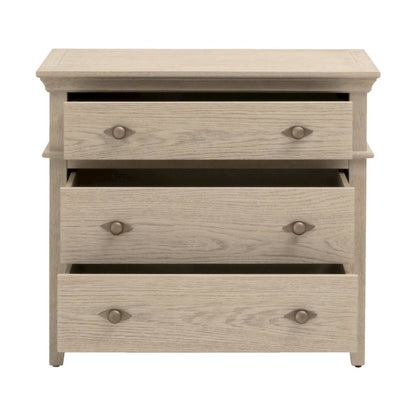 Oxford 3-Drawer Nightstand