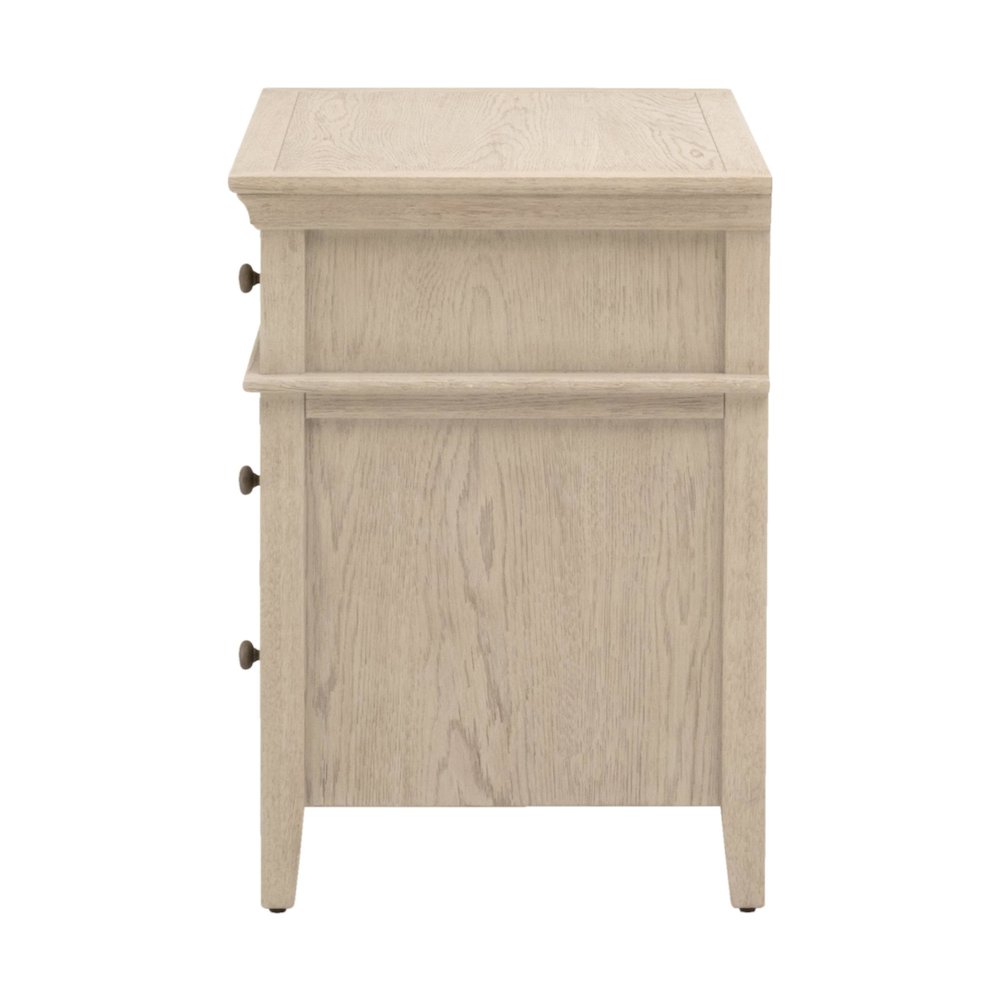 Oxford 3-Drawer Nightstand