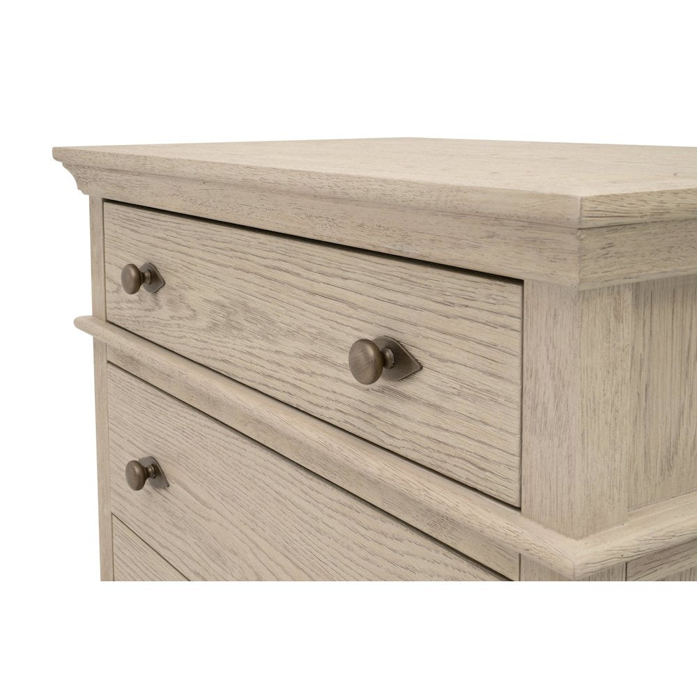 Oxford 3-Drawer Nightstand
