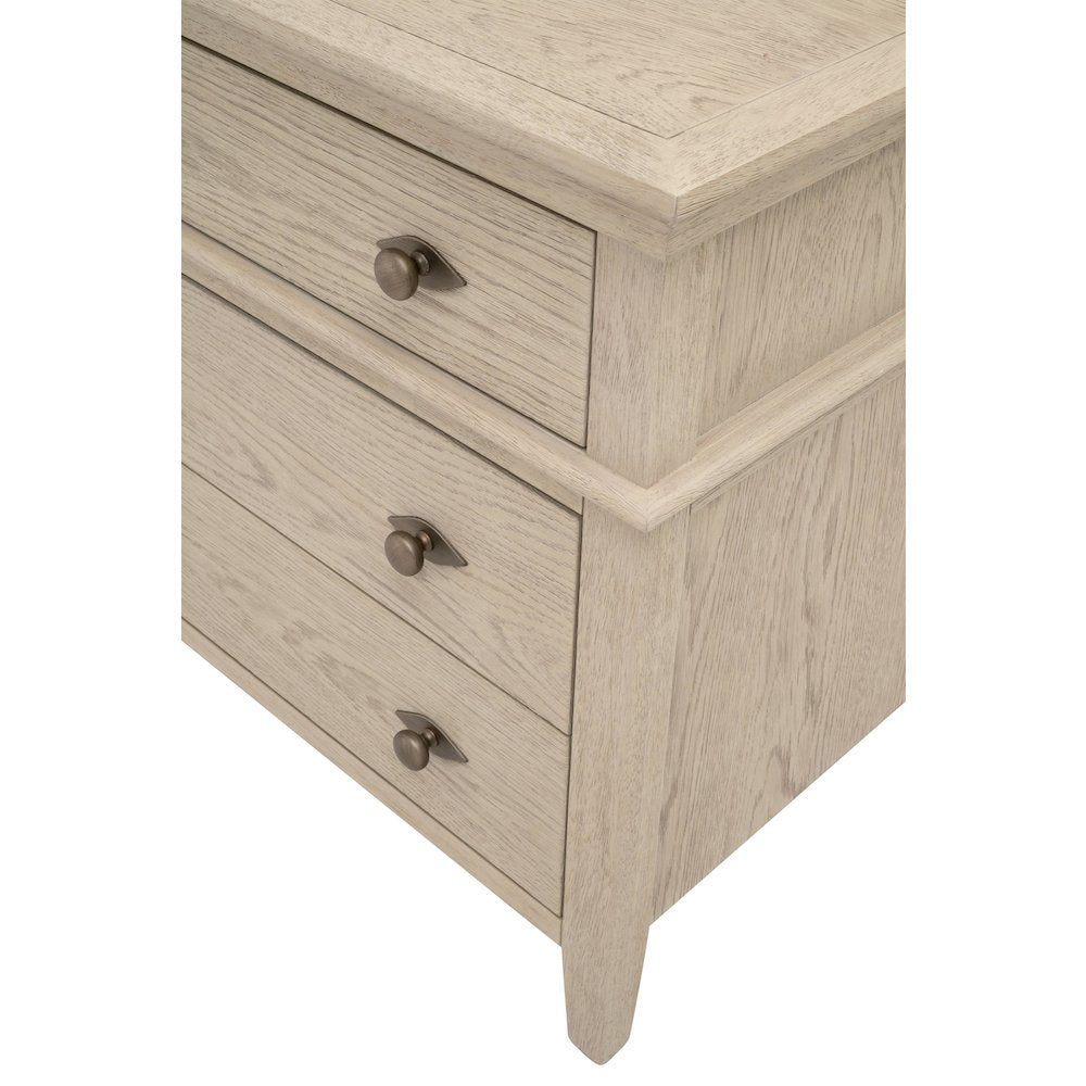 Oxford 3-Drawer Nightstand