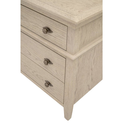 Oxford 3-Drawer Nightstand