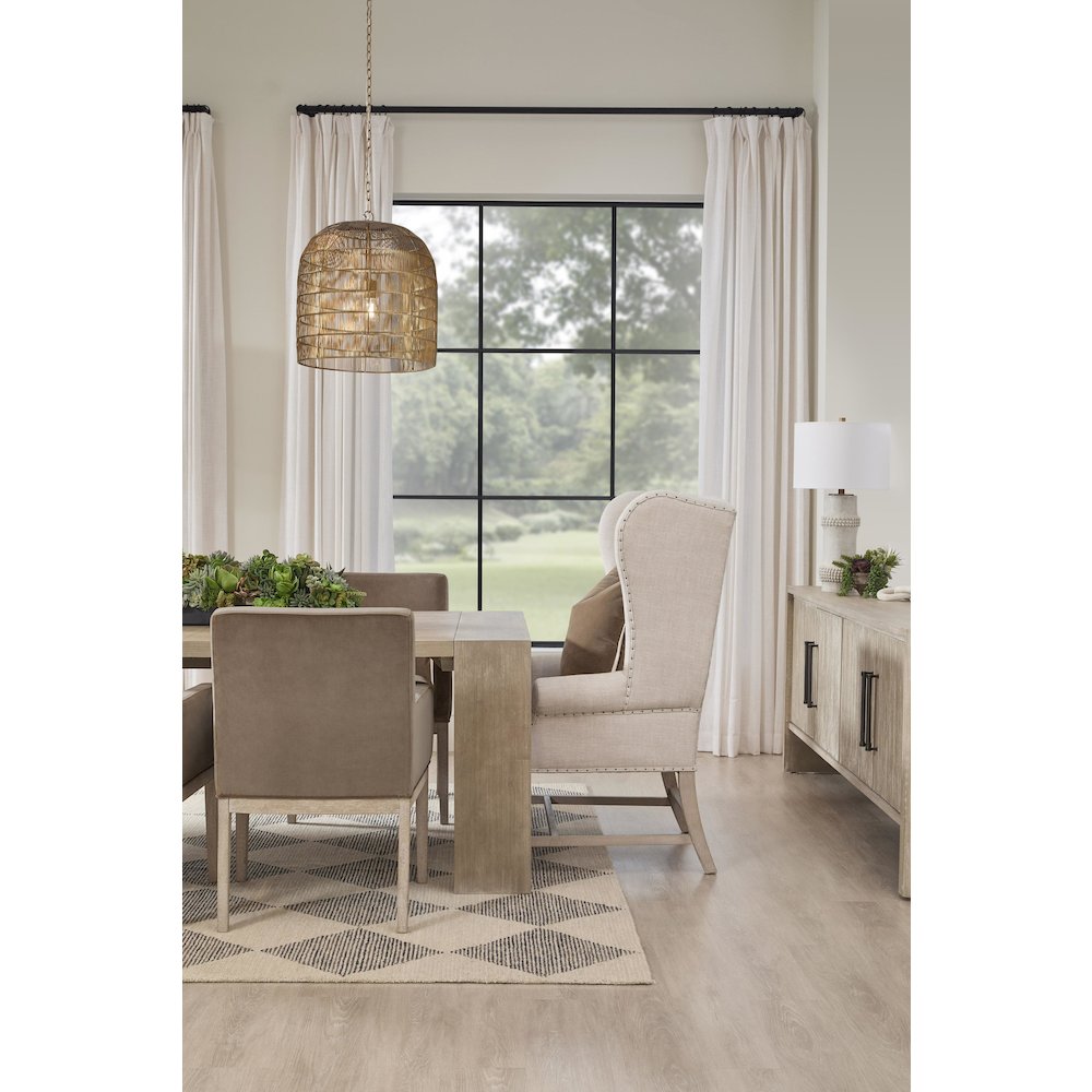 Traditions Transitional Tropea Extension Dining Table