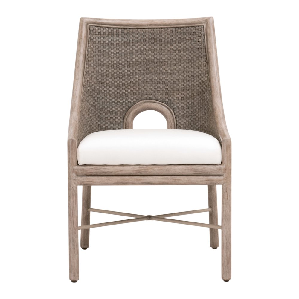 Woven Transitional Adamo Dining Chair, Set of 2