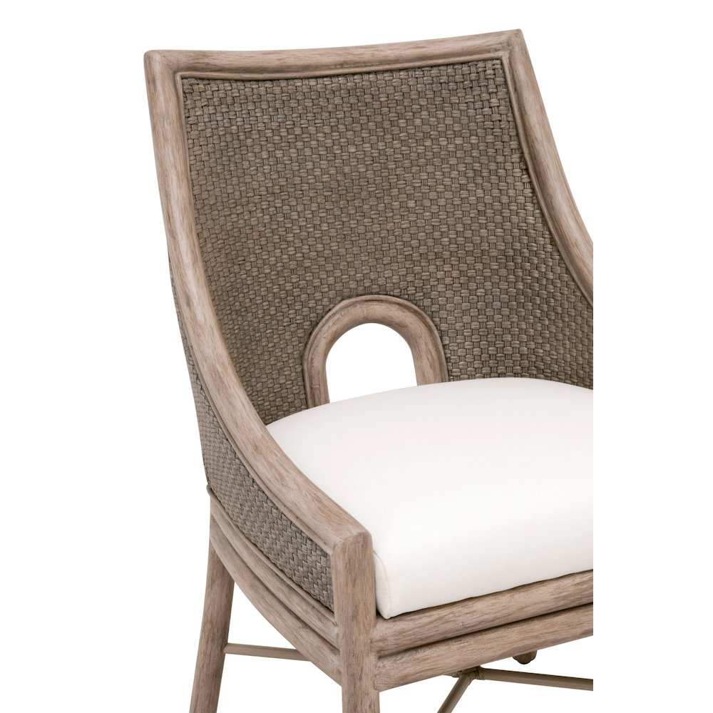 Woven Transitional Adamo Dining Chair, Set of 2