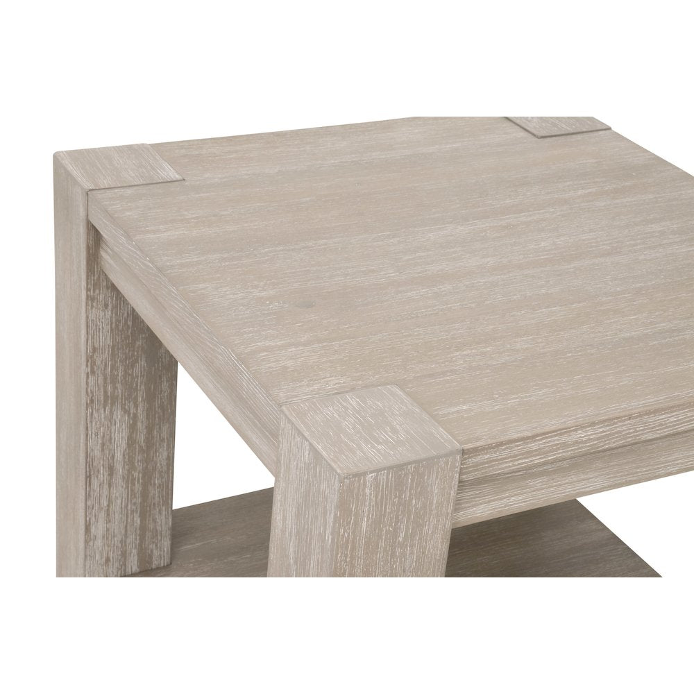 Traditions Transitional Adler End Table
