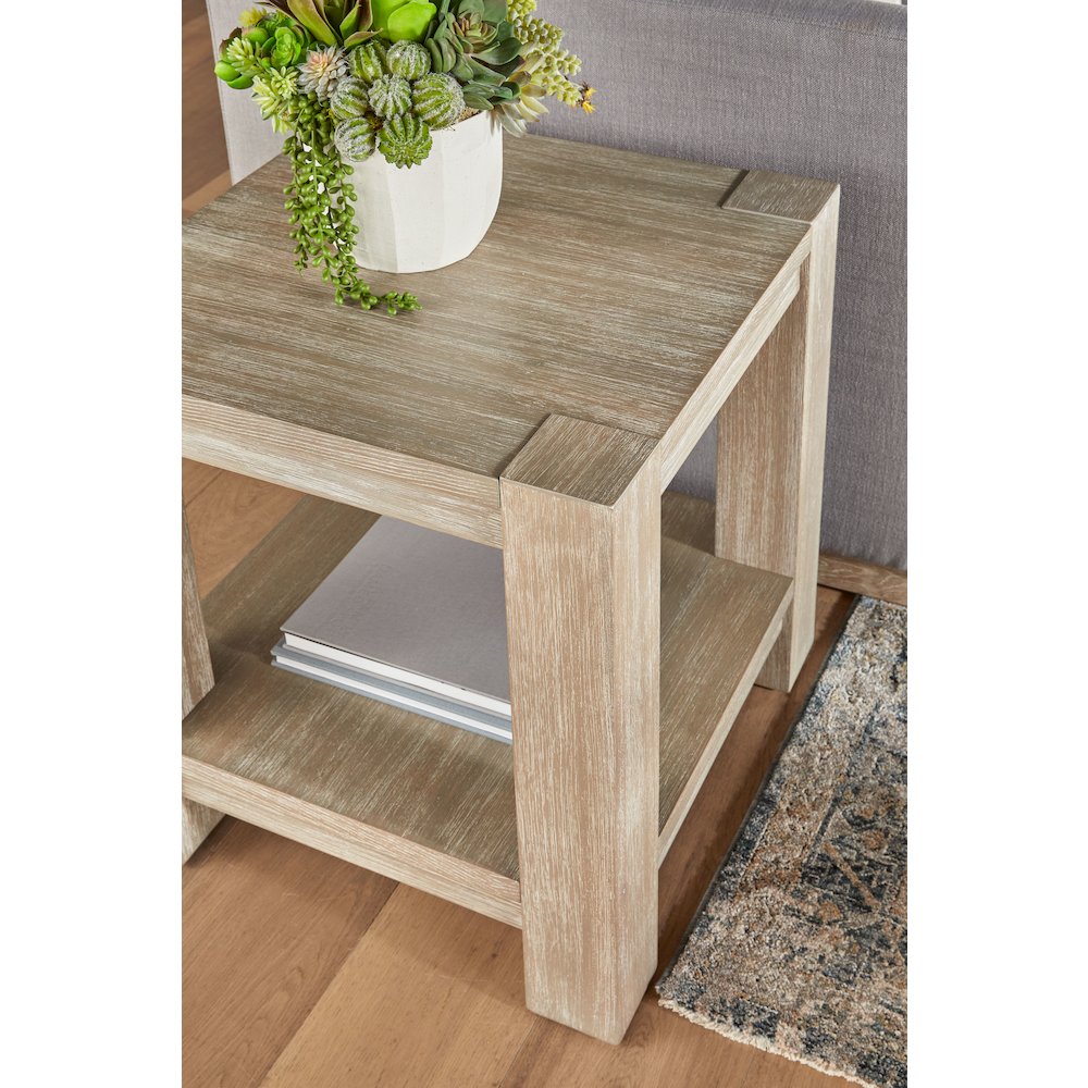 Traditions Transitional Adler End Table