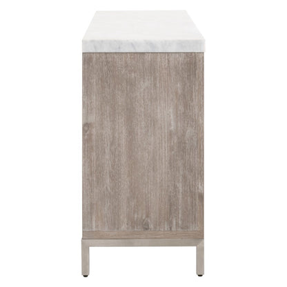 Traditions Transitional Azure Carrera 6-Drawer Double Dresser