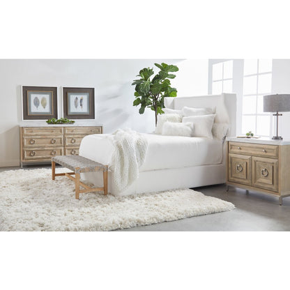Traditions Transitional Azure Carrera 6-Drawer Double Dresser