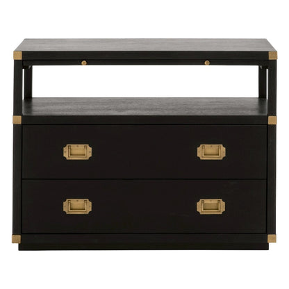 Traditions Transitional Bradley 2-Drawer Nightstand