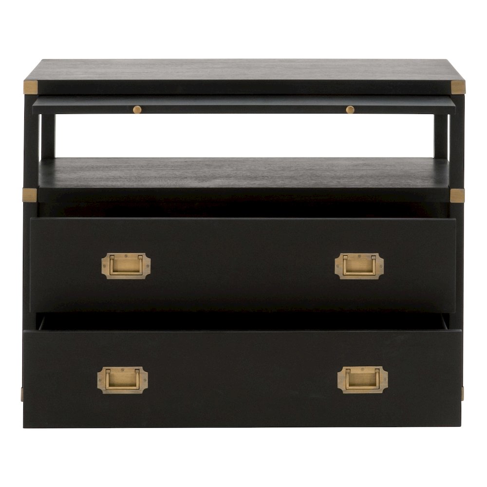Traditions Transitional Bradley 2-Drawer Nightstand