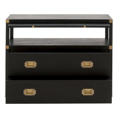 Traditions Transitional Bradley 2-Drawer Nightstand