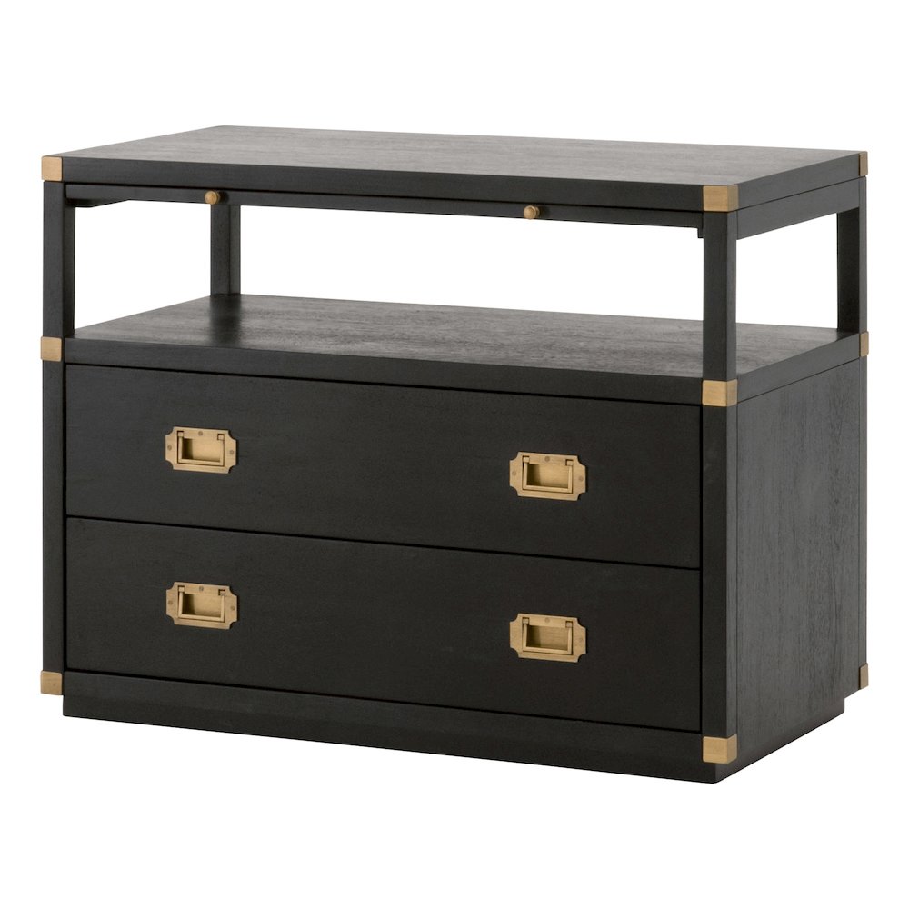 Traditions Transitional Bradley 2-Drawer Nightstand