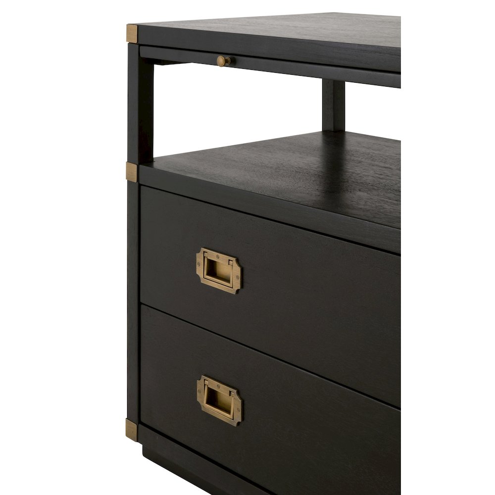 Traditions Transitional Bradley 2-Drawer Nightstand