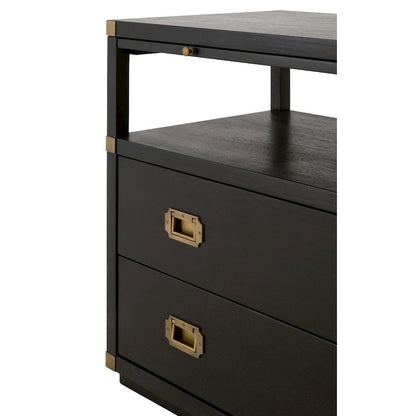 Traditions Transitional Bradley 2-Drawer Nightstand