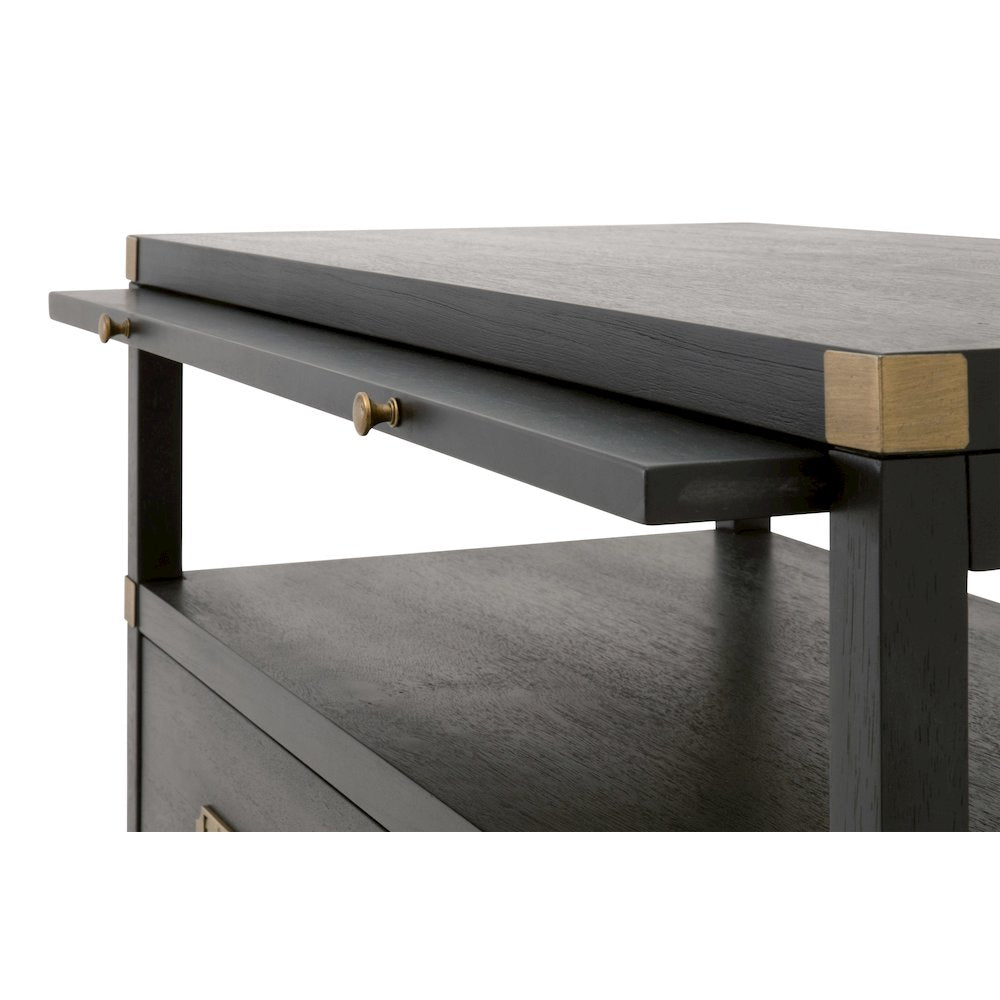 Traditions Transitional Bradley 2-Drawer Nightstand
