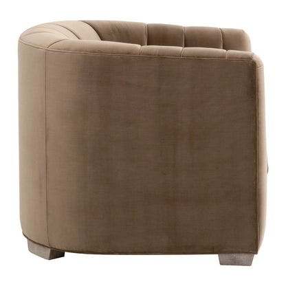 Stitch & Hand - Upholstery Transitional Bronx Channel Back Sofa Chair