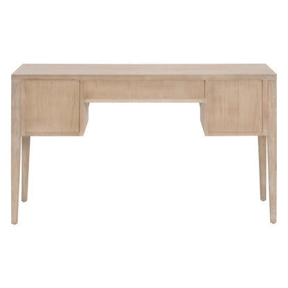 Bella Antique Transitional Cane Desk