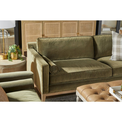 Bella Antique Transitional Cane End Table