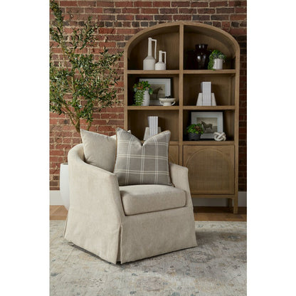 Bella Antique Transitional Cane Storage Bookcase