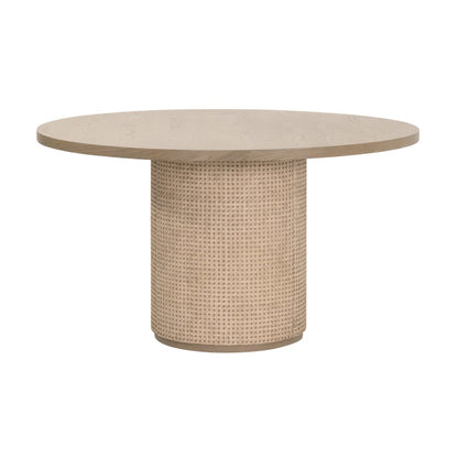 Bronze Bay Transitional Cannes 54" Round Dining Table