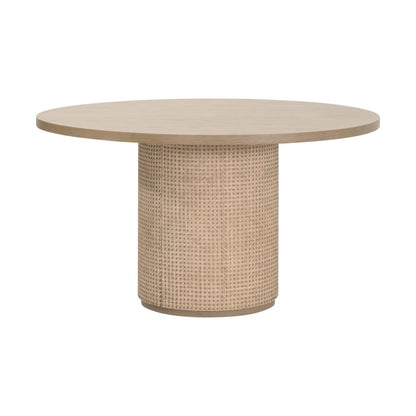 Bronze Bay Transitional Cannes 54" Round Dining Table