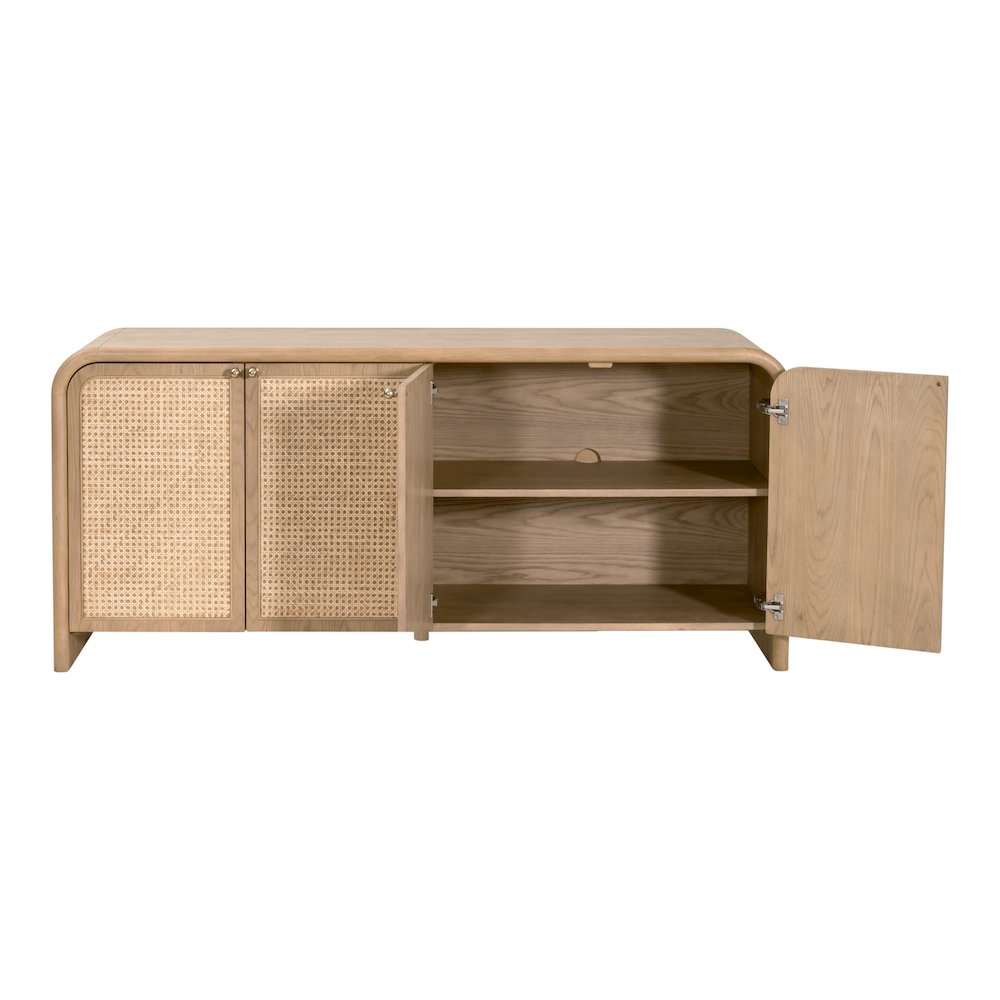 Bronze Bay Transitional Cannes Media Sideboard