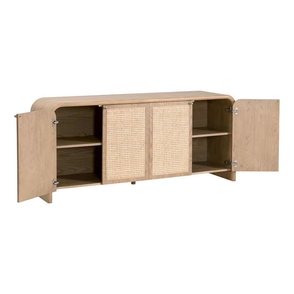 Bronze Bay Transitional Cannes Media Sideboard