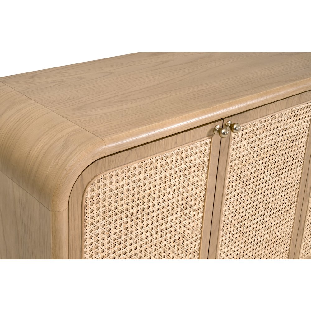 Bronze Bay Transitional Cannes Media Sideboard