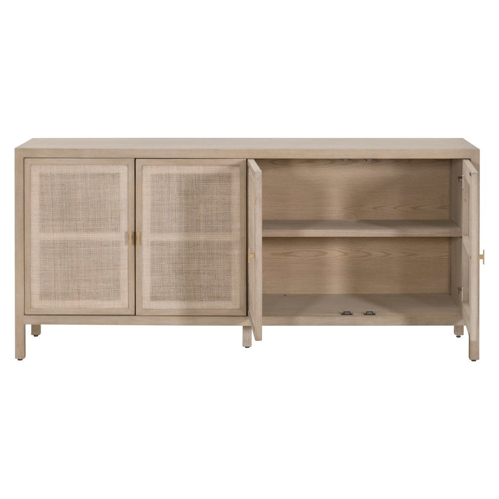 Bella Antique Transitional Carina Media Sideboard