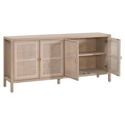 Bella Antique Transitional Carina Media Sideboard