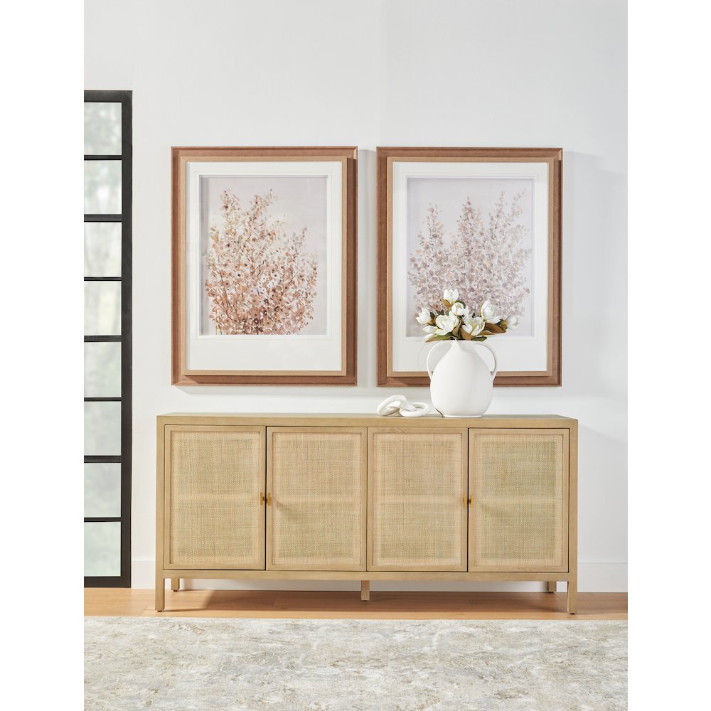 Bella Antique Transitional Carina Media Sideboard