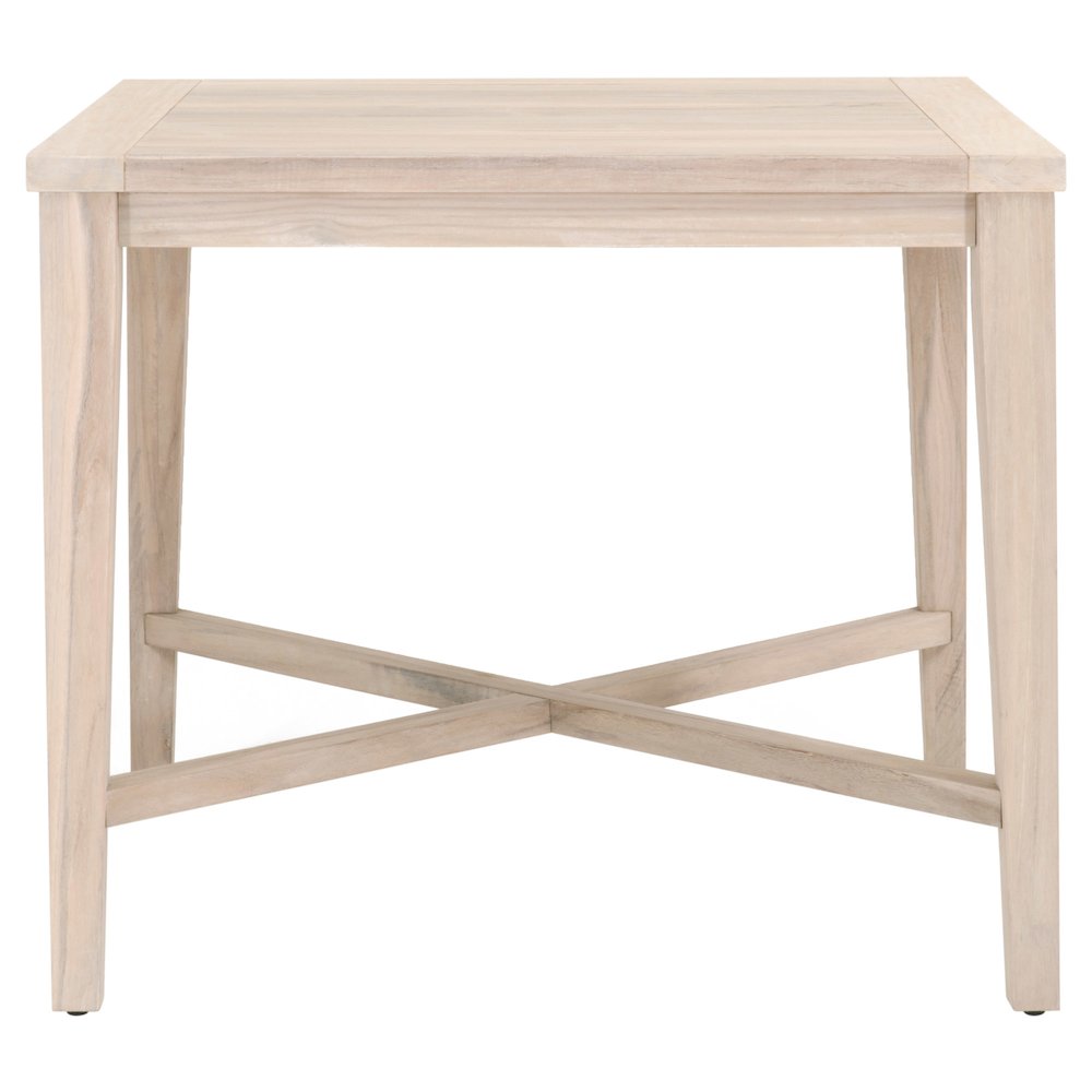 Woven - Outdoor  Transitional Carmel Outdoor 42" Square Counter Table
