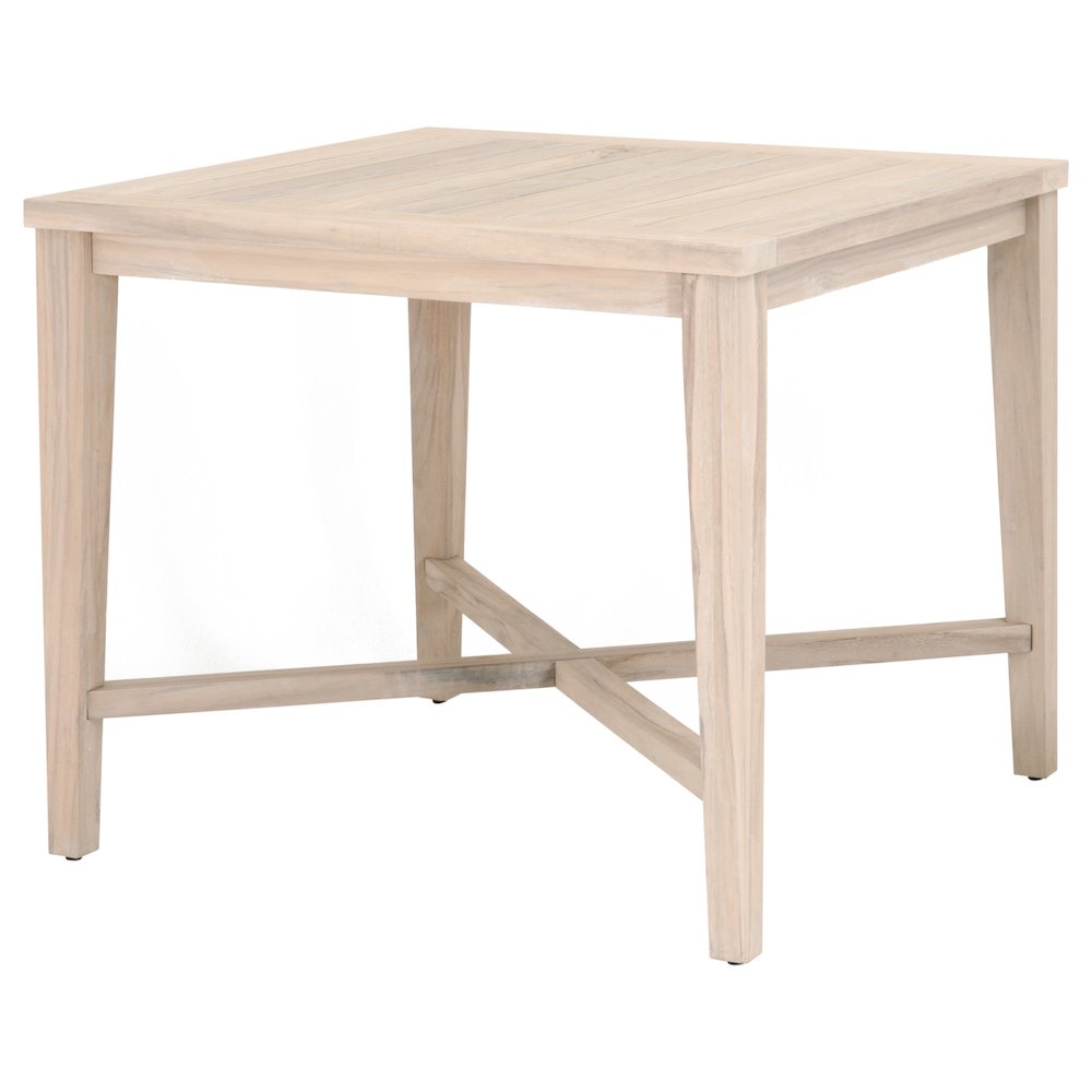 Woven - Outdoor  Transitional Carmel Outdoor 42" Square Counter Table