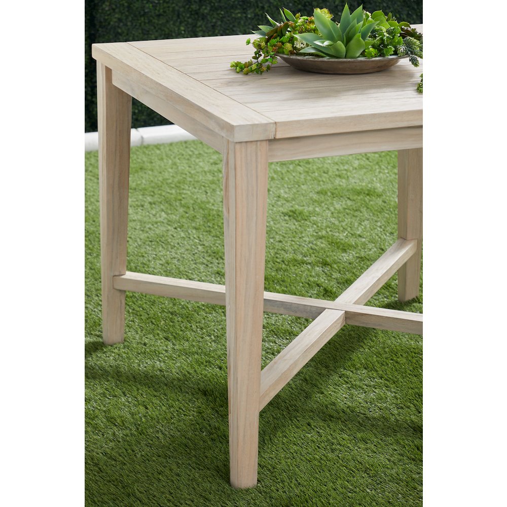 Woven - Outdoor  Transitional Carmel Outdoor 42" Square Counter Table