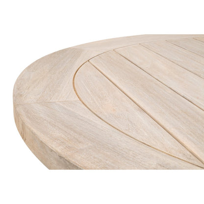 Woven - Outdoor  Transitional Carmel Outdoor 54" Round Dining Table