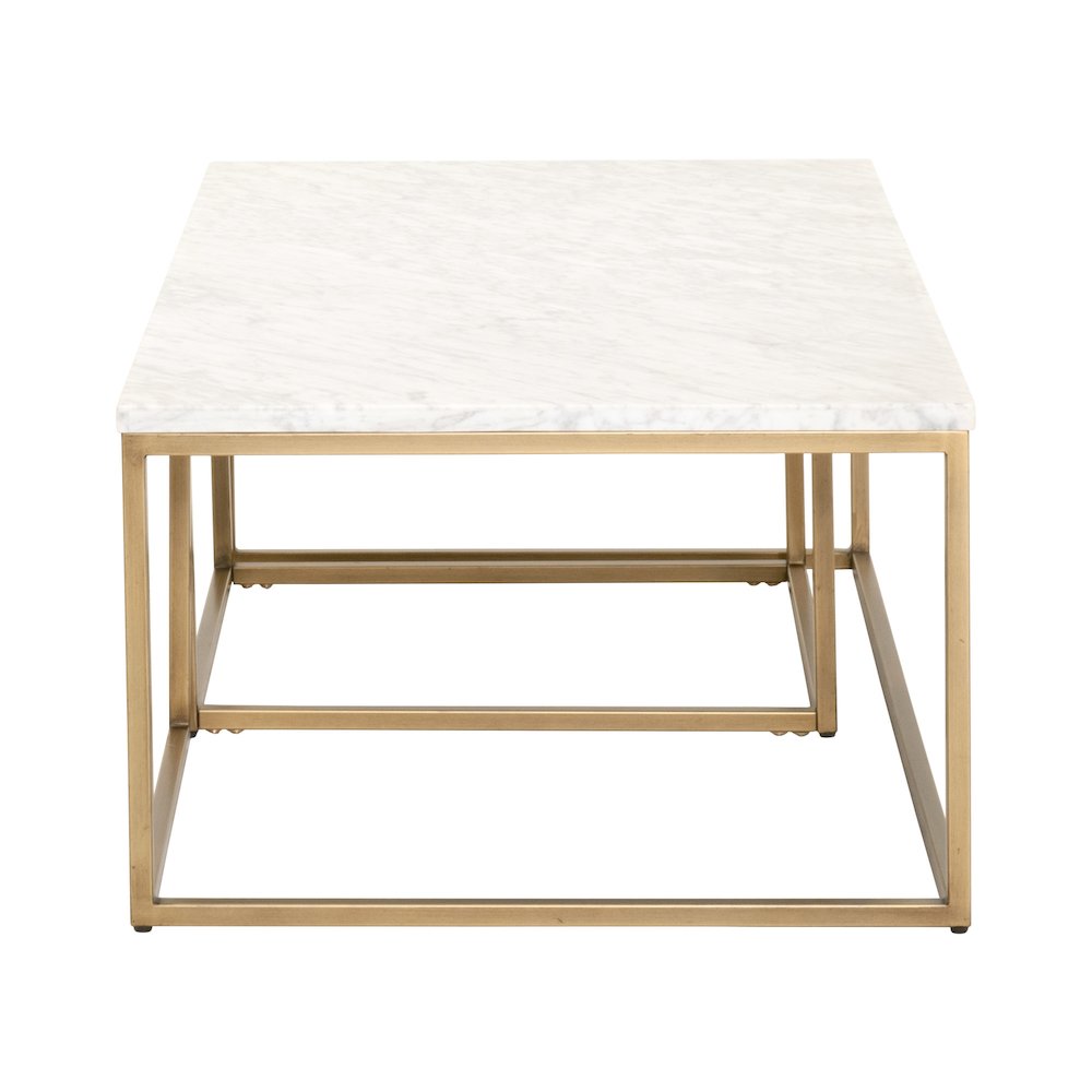 Traditions Transitional Carrera Nesting Coffee Table