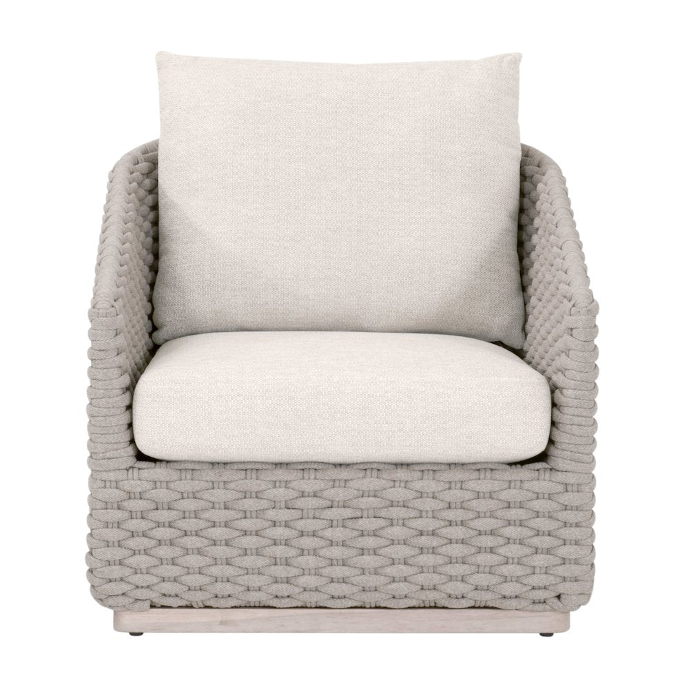 Woven - Outdoor  Transitional Caspian Outdoor Sofa Chair