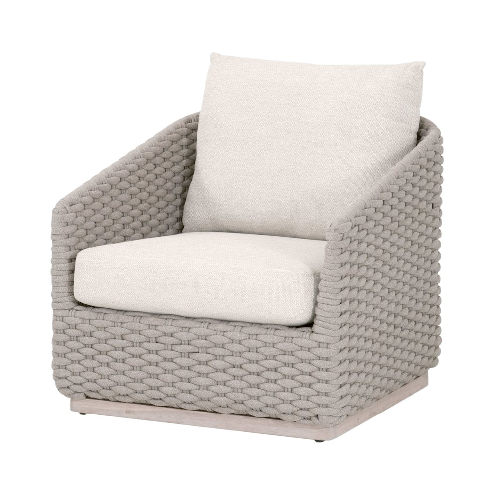 Woven - Outdoor  Transitional Caspian Outdoor Sofa Chair
