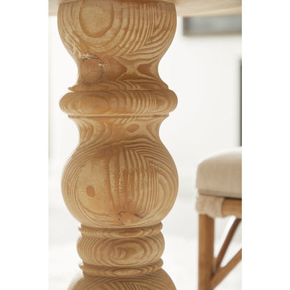 Bella Antique Transitional Chelsea 42" Round Dining Table