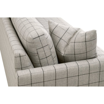 Stitch & Hand - Upholstery Transitional Clara 86" Slim Arm Sofa