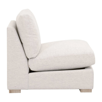 Stitch & Hand - Upholstery Transitional Clara Modular 1-Seat Armless Chair