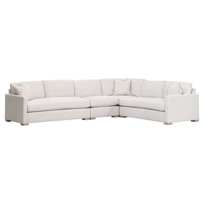 Stitch & Hand - Upholstery Transitional Clara Modular 1-Seat Armless Chair