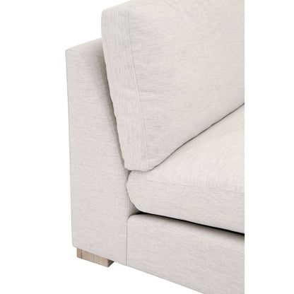 Stitch & Hand - Upholstery Transitional Clara Modular 1-Seat Armless Chair