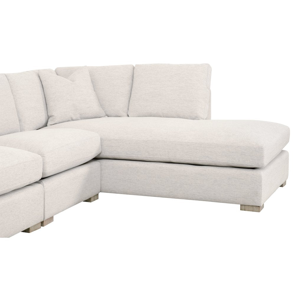 Stitch & Hand - Upholstery Transitional Clara Modular 1-Seat Armless Chair