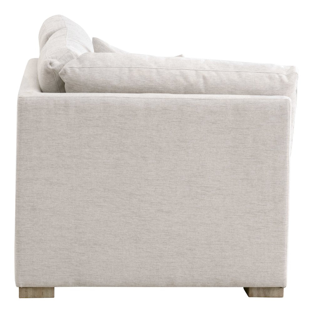Stitch & Hand - Upholstery Transitional Clara Modular Right-Facing Chaise