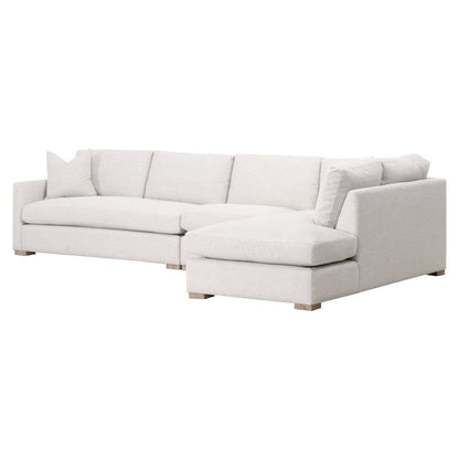 Stitch & Hand - Upholstery Transitional Clara Modular Right-Facing Chaise