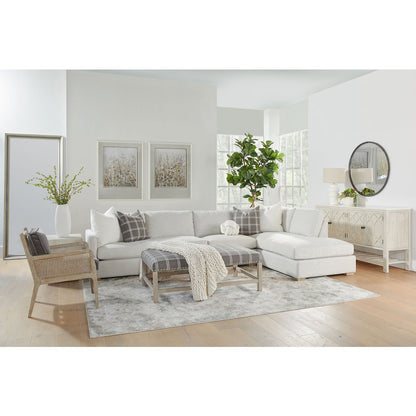 Stitch & Hand - Upholstery Transitional Clara Modular Right-Facing Chaise